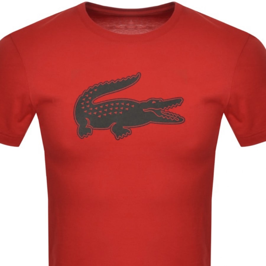 Alternative Image for ProductLacoste Sport Crew Neck T Shirt Red2